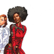 Daughters of the Dragon #1 cover by Khari Evans